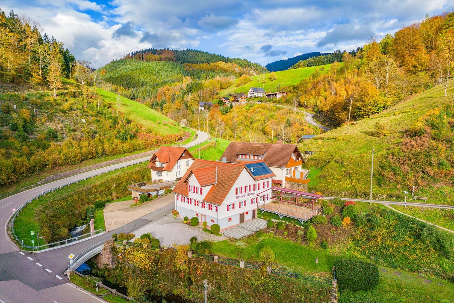 Hotel - Gasthof Blume Oppenau Bagian luar foto
